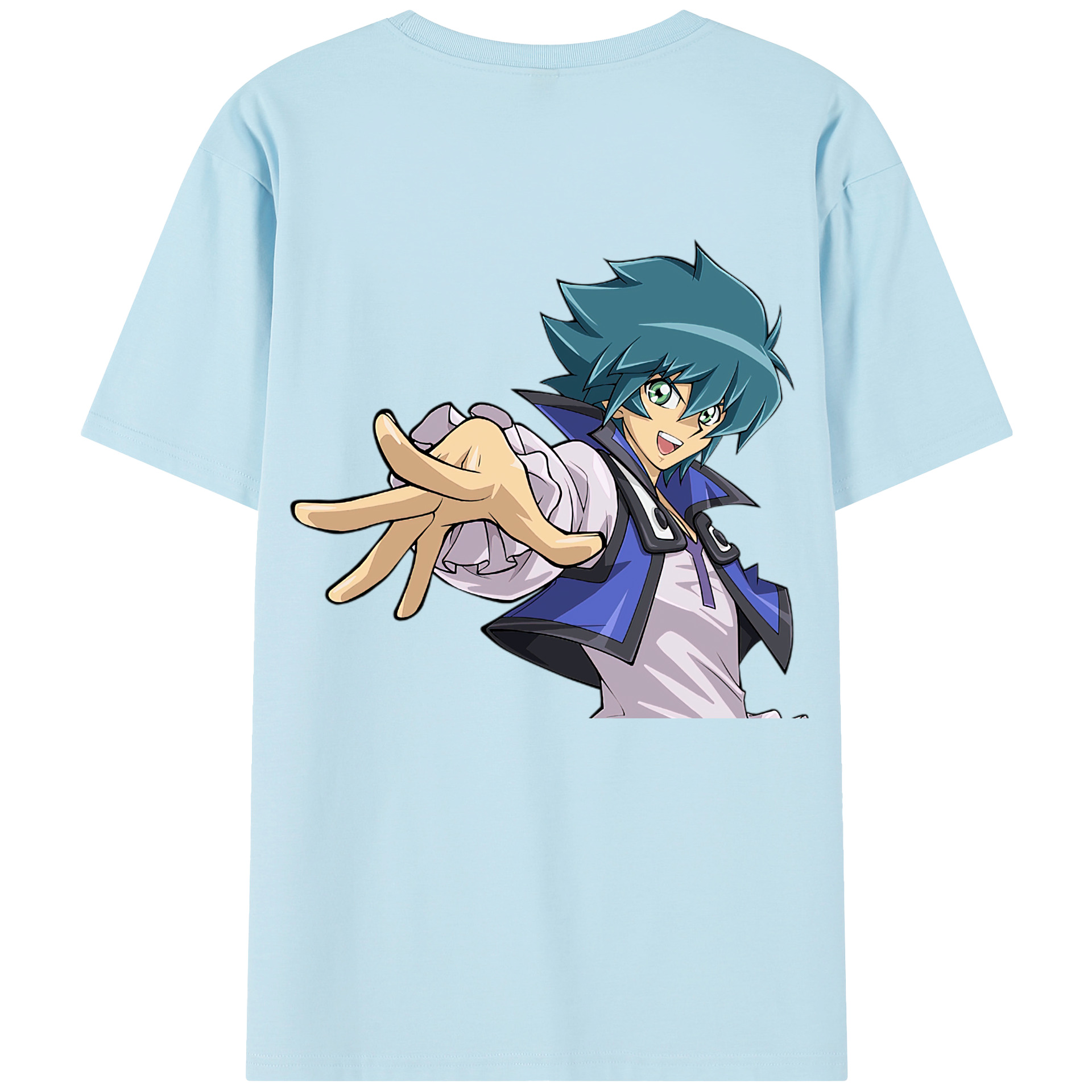 （画像用） 遊☆戯☆王 Yu-Gi-Oh! 綿100％半袖Tシャツ（背面プリント）